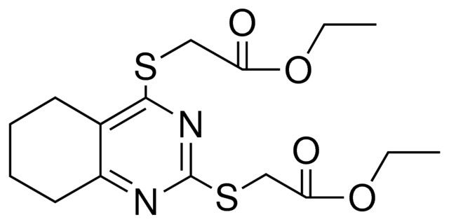 5,6,7,8-TETRAHYDRO-2,4-QUINAZOLINEBIS(ETHYL THIOGLYCOLATE)