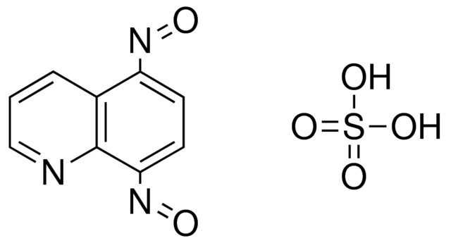 5,8-DINITROSO-QUINOLINE, COMPOUND WITH SULFURIC ACID