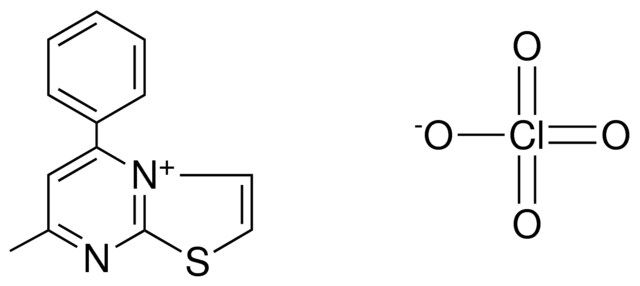 7-METHYL-5-PHENYLTHIAZOLO(3,2-A)PYRIMIDIN-4-IUM PERCHLORATE