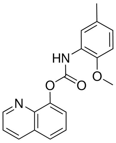 8-QUINOLYL N-(2-METHOXY-5-METHYLPHENYL)CARBAMATE