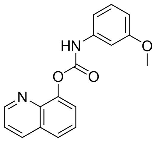 8-QUINOLYL N-(3-METHOXYPHENYL)CARBAMATE