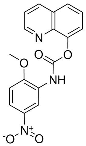 8-QUINOLYL N-(2-METHOXY-5-NITROPHENYL)CARBAMATE