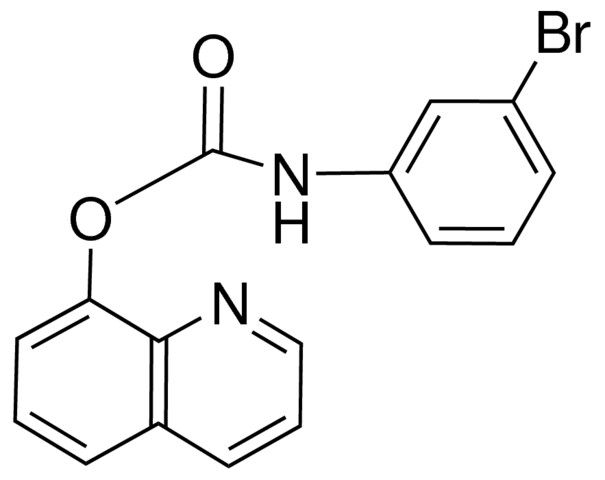 8-QUINOLINYL N-(3-BROMOPHENYL)CARBAMATE