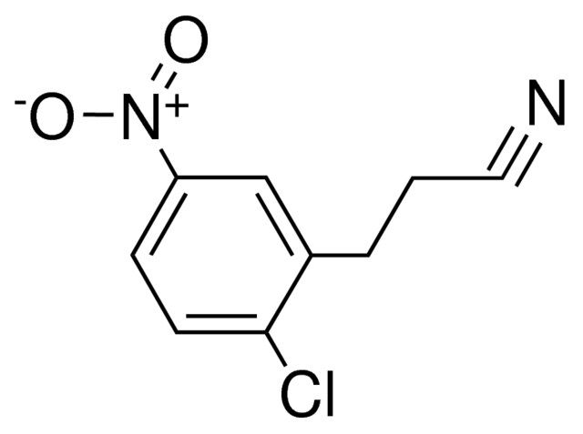 2-CHLORO-5-NITROHYDROCINNAMONITRILE