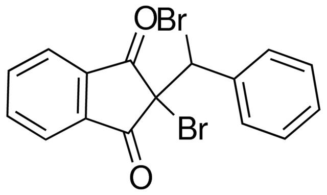 2-BROMO-2-(ALPHA-BROMOBENZYL)-1,3-INDANEDIONE