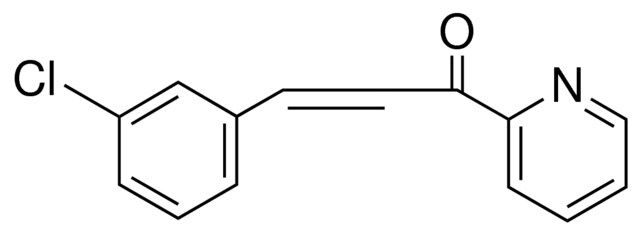 3-(3-CHLORO-PHENYL)-1-PYRIDIN-2-YL-PROPENONE