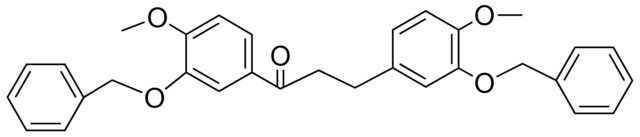 1,3-BIS-(3-BENZYLOXY-4-METHOXY-PHENYL)-PROPAN-1-ONE