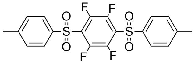 1,2,4,5-TETRAFLUORO-3,6-BIS[(4-METHYLPHENYL)SULFONYL]BENZENE