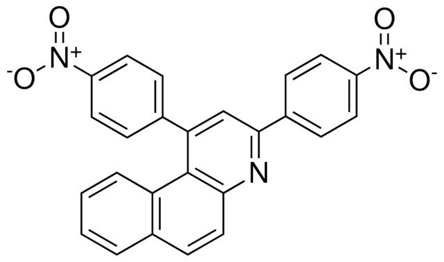 1,3-BIS-(4-NITRO-PHENYL)-BENZO(F)QUINOLINE