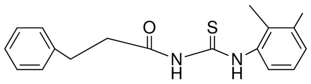 1-(3-PHENYLPROPIONYL)-3-(2,3-XYLYL)-2-THIOUREA