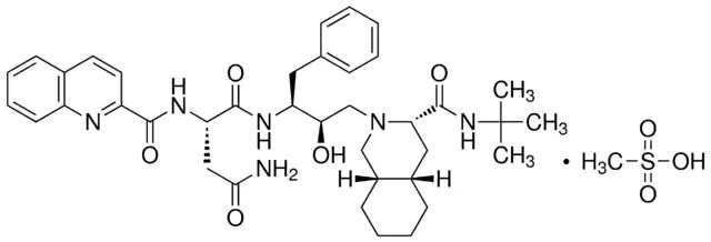 Saquinavir mesylate