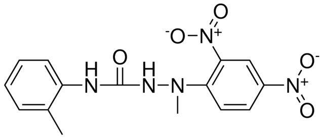 1-(2,4-DINITROPHENYL)-1-METHYL-4-(O-TOLYL)SEMICARBAZIDE