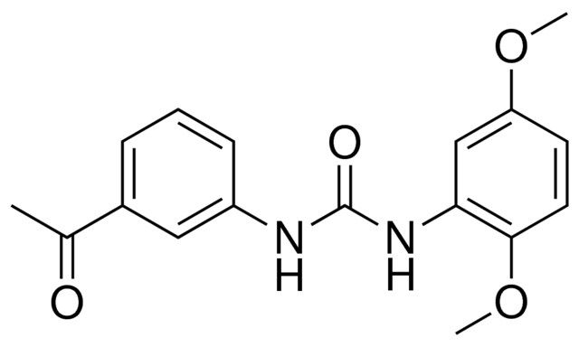 1-(3-ACETYLPHENYL)-3-(2,5-DIMETHOXYPHENYL)UREA