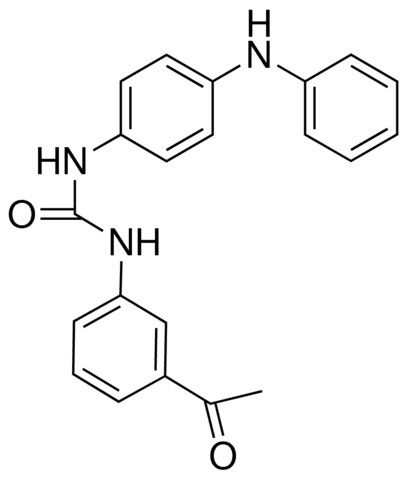 1-(3-ACETYLPHENYL)-3-(4-ANILINOPHENYL)UREA