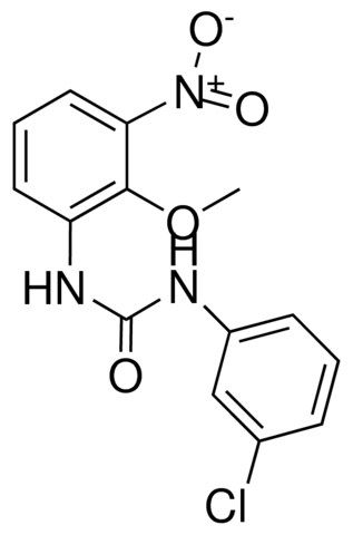 1-(3-CHLOROPHENYL)-3-(2-METHOXY-3-NITROPHENYL)UREA