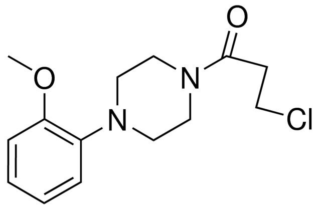 1-(3-CHLOROPROPIONYL)-4-(2-METHOXYPHENYL)PIPERAZINE