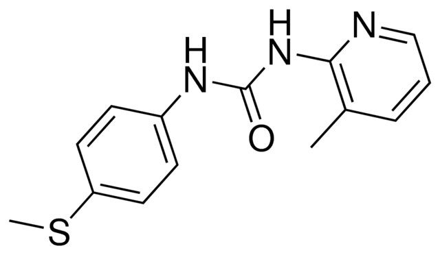 1-(3-METHYL-2-PYRIDYL)-3-(4-(METHYLTHIO)PHENYL)UREA