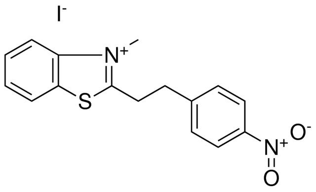 3-METHYL-2-(2-(4-NITRO-PHENYL)-ETHYL)-BENZOTHIAZOL-3-IUM, IODIDE