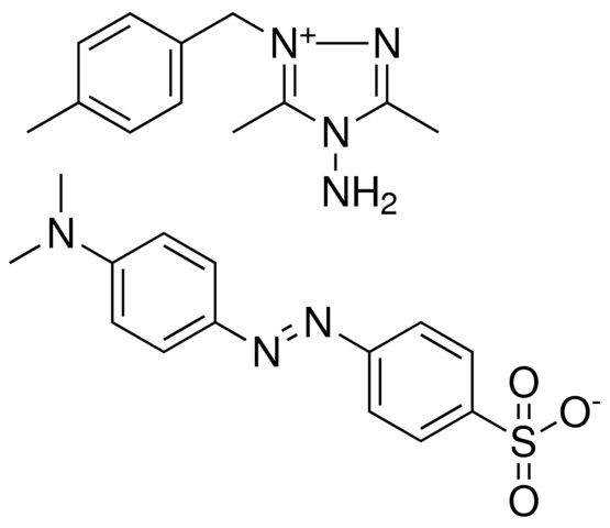 4-AMINO-3,5-DIMETHYL-1-(4-METHYLBENZYL)-4H-1,2,4-TRIAZOL-1-IUM 4-{(E)-[4-(DIMETHYLAMINO)PHENYL]DIAZENYL}BENZENESULFONATE