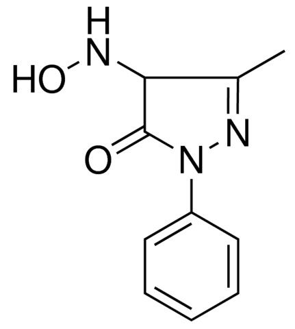 4-(HYDROXYAMINO)-5-METHYL-2-PHENYL-2,4-DIHYDRO-3H-PYRAZOL-3-ONE