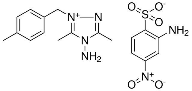 4-AMINO-3,5-DIMETHYL-1-(4-METHYLBENZYL)-4H-1,2,4-TRIAZOL-1-IUM 2-AMINO-4-NITROBENZENESULFONATE