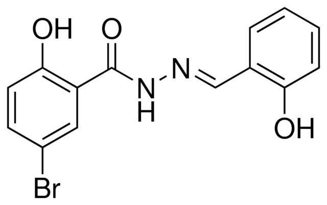 5-BROMO-2-HYDROXY-N'-(2-HYDROXYBENZYLIDENE)BENZOHYDRAZIDE