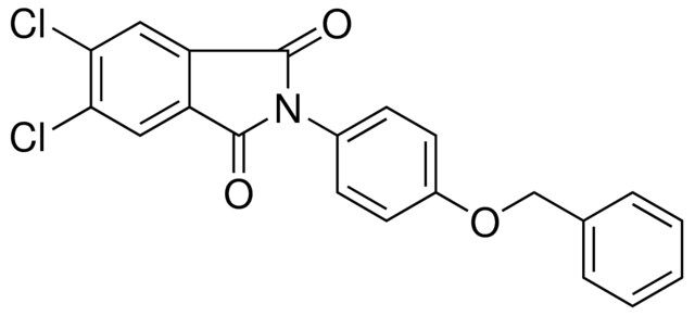 2-(4-BENZYLOXY-PHENYL)-5,6-DICHLORO-ISOINDOLE-1,3-DIONE