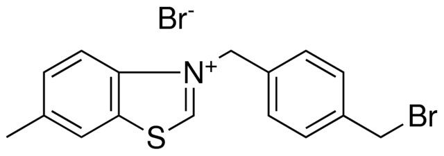 3-(4-BROMOMETHYL-BENZYL)-6-METHYL-BENZOTHIAZOL-3-IUM, BROMIDE