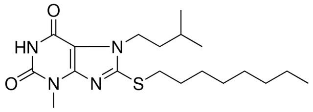 3-METHYL-7-(3-METHYL-BUTYL)-8-OCTYLSULFANYL-3,7-DIHYDRO-PURINE-2,6-DIONE