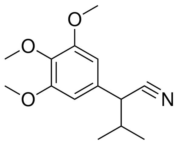 3-METHYL-2-(3,4,5-TRIMETHOXYPHENYL)BUTANENITRILE