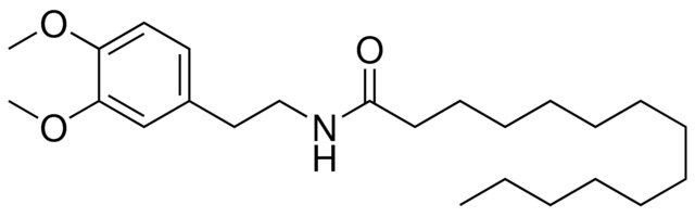 TETRADECANOIC ACID (2-(3,4-DIMETHOXY-PHENYL)-ETHYL)-AMIDE