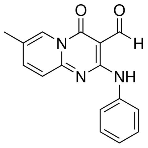 7-METHYL-4-OXO-2-PHENYLAMINO-4H-PYRIDO(1,2-A)PYRIMIDINE-3-CARBALDEHYDE