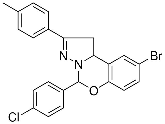 8-BR-4-(4-CL-PH)-2-P-TOLYL-1,9B-2H-5-OXA-3,3A-DIAZA-CYCLOPENTA(A)NAPHTHALENE