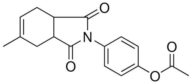 ACETIC ACID 4-(5-ME-1,3-DIOXO-1,3,3A,4,7,7A-HEXAHYDRO-ISOINDOL-2-YL)-PH ESTER