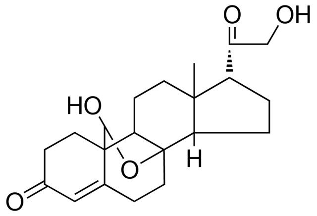 8,19-EPOXY-19,21-DIHYDROXY-14-BETA,17-ALPHA-PREGN-4-ENE-3,20-DIONE