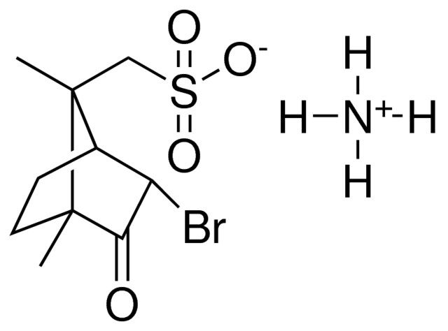 AMMONIUM, (3-BROMO-1,7-DIMETHYL-2-OXO-BICYCLO(2.2.1)HEPT-7-YL)-METHANESULFONATE