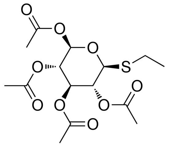 ACETIC ACID 4,5,6-TRIACETOXY-2-ETHYLSULFANYL-TETRAHYDRO-PYRAN-3-YL ESTER