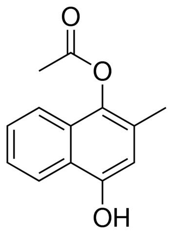 ACETIC ACID 4-HYDROXY-2-METHYL-NAPHTHALEN-1-YL ESTER