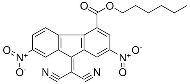 9-DICYANOMETHYLENE-2,7-DINITRO-9H-FLUORENE-4-CARBOXYLIC ACID HEXYL ESTER