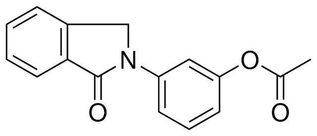 ACETIC ACID 3-(1-OXO-1,3-DIHYDRO-ISOINDOL-2-YL)-PHENYL ESTER