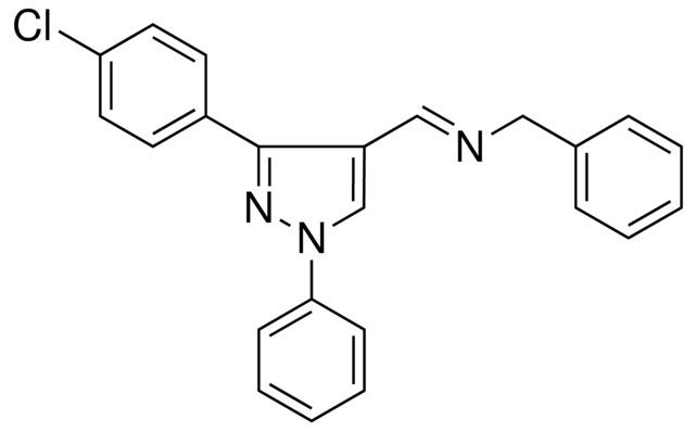 BENZYL-(3-(4-CHLORO-PHENYL)-1-PHENYL-1H-PYRAZOL-4-YLMETHYLENE)-AMINE