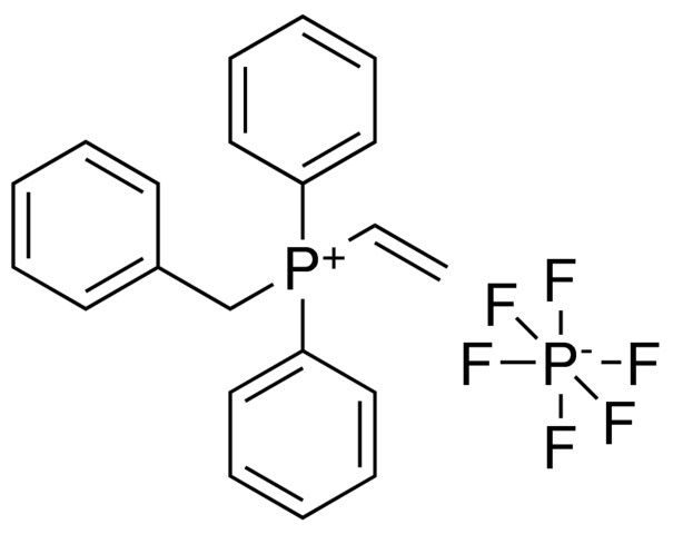 BENZYL-DIPHENYL-VINYL-PHOSPHONIUM, HEXAFLUORO PHOSPHATE