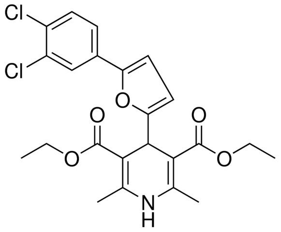 DIETHYL 4-[5-(3,4-DICHLOROPHENYL)-2-FURYL]-2,6-DIMETHYL-1,4-DIHYDRO-3,5-PYRIDINEDICARBOXYLATE