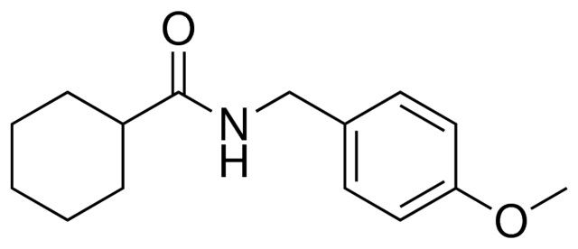 CYCLOHEXANECARBOXYLIC ACID 4-METHOXY-BENZYLAMIDE