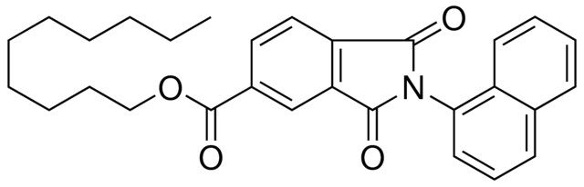 DECYL 2-(1-NAPHTHYL)-1,3-DIOXO-5-ISOINDOLINECARBOXYLATE