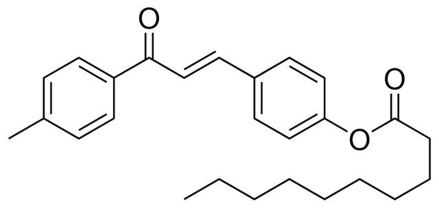 DECANOIC ACID 4-(3-OXO-3-P-TOLYL-PROPENYL)-PHENYL ESTER