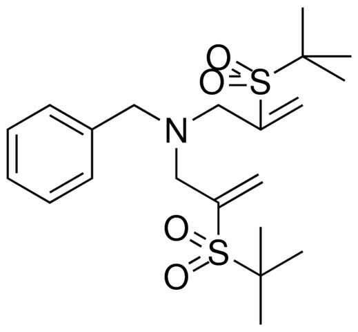 BENZYL-BIS-(2-(2-METHYL-PROPANE-2-SULFONYL)-ALLYL)-AMINE