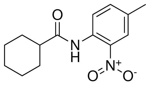 CYCLOHEXANECARBOXYLIC ACID (4-METHYL-2-NITRO-PHENYL)-AMIDE