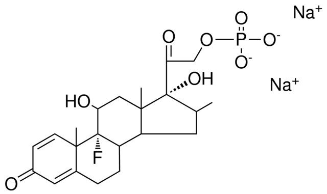 DISODIUM 9-A-F-11-B,17-A-DI-HO-16-B-ME-3,20-DIOXOPREGNA-1,4-DIEN-21-YL PHOSPHATE