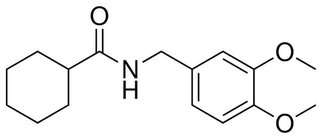 CYCLOHEXANECARBOXYLIC ACID 3,4-DIMETHOXY-BENZYLAMIDE